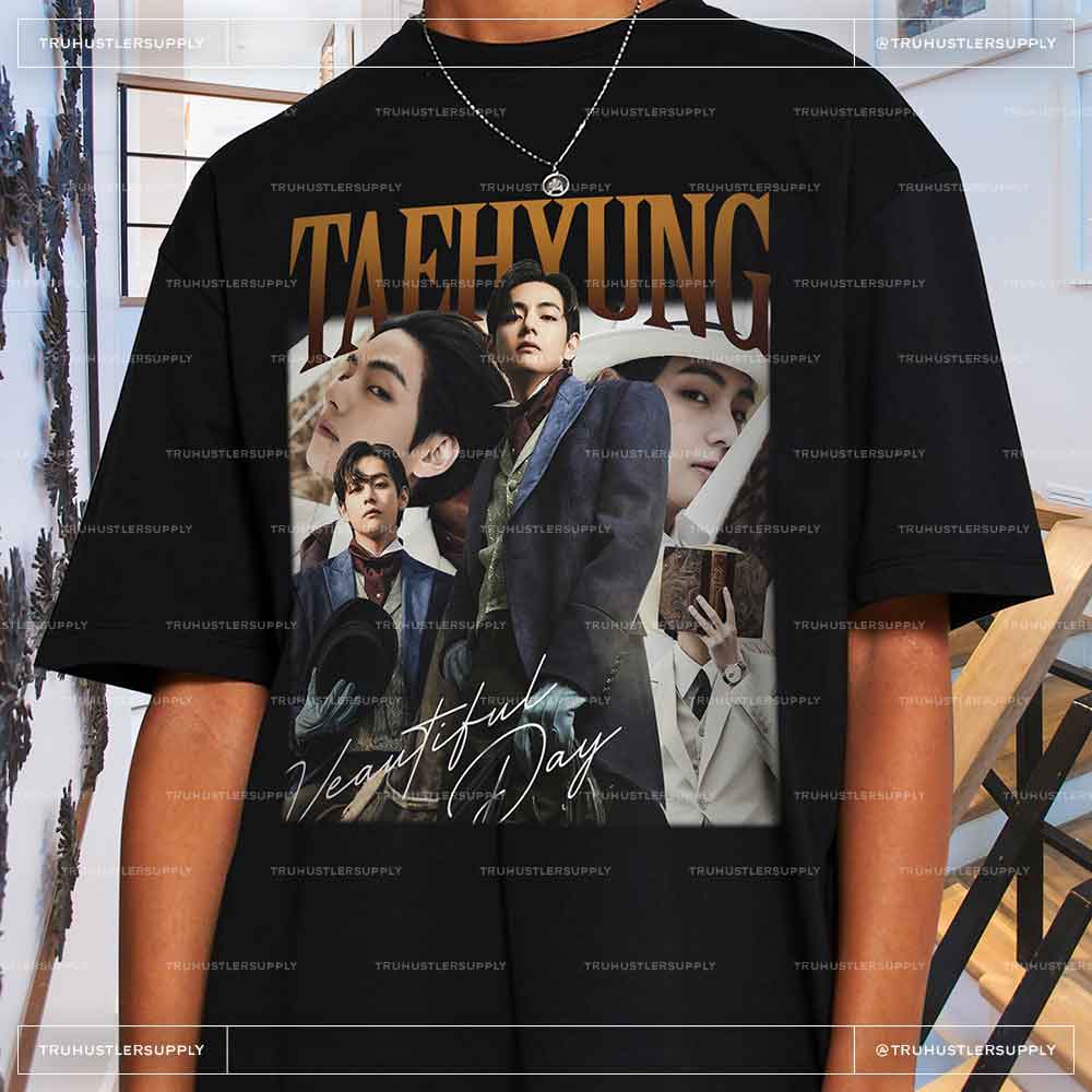 Vintage Taehyung Photofolio Shirt