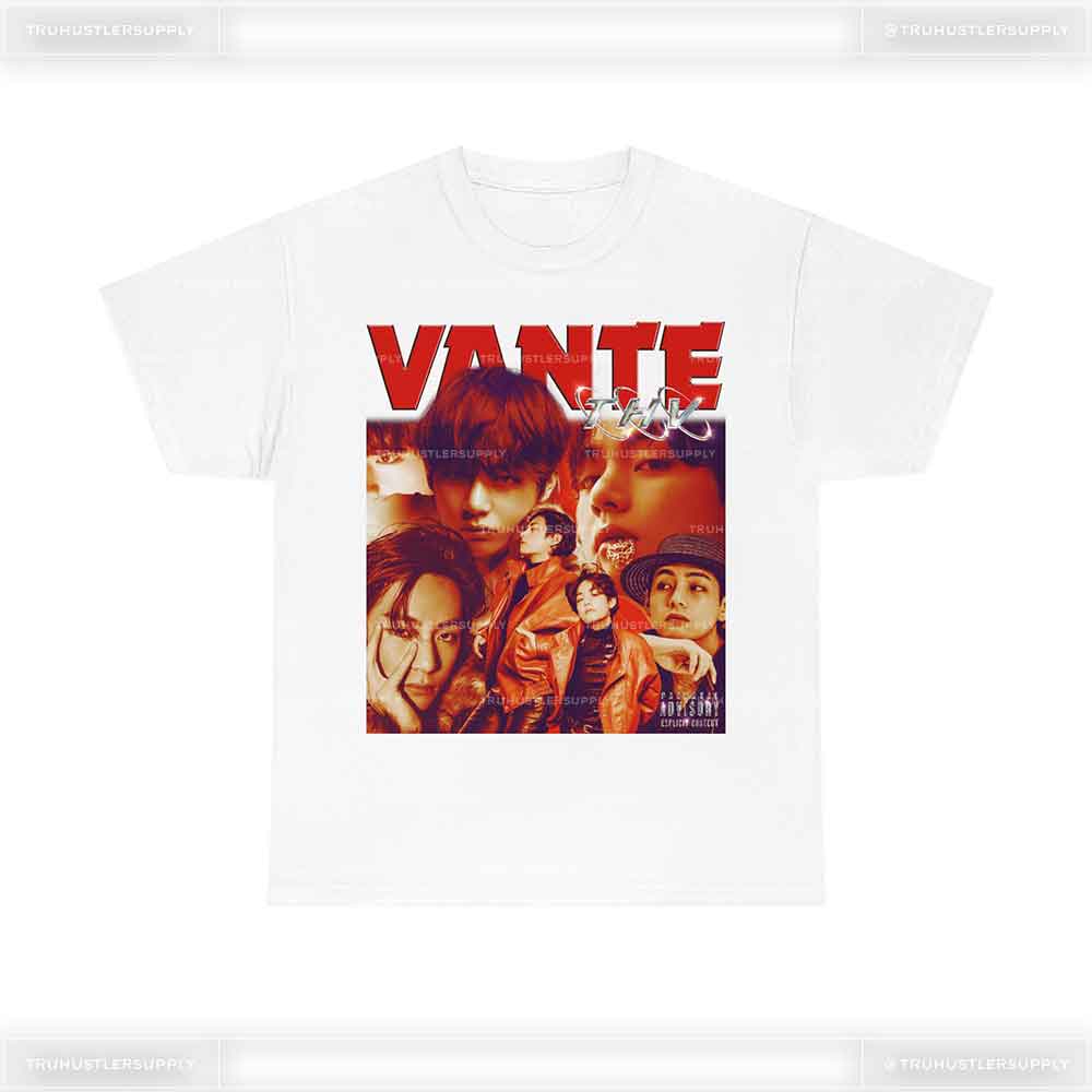 Vante Graphic Tshirt - Vintage Taehyung Shirt
