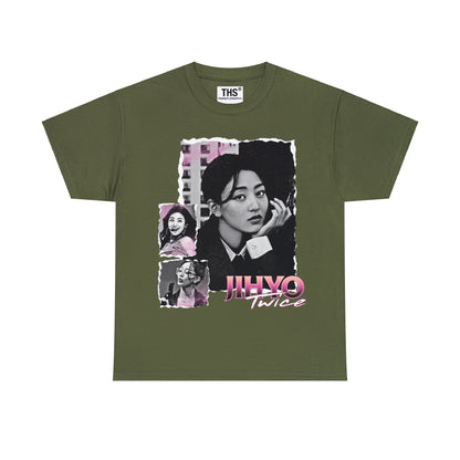 Jihyo Twice Bootleg Graphic T Shirt