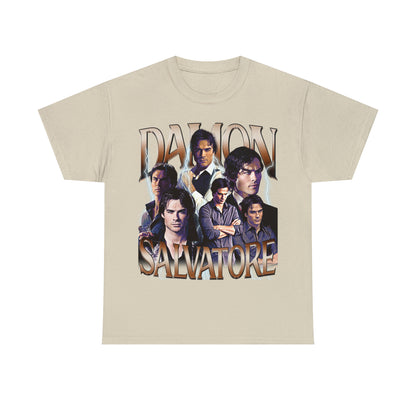 Damon Salvatore Inspired Bootleg 90s T-shirt