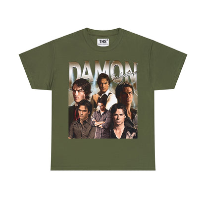 Damon Salvatore Bootleg Graphic T-Shirt