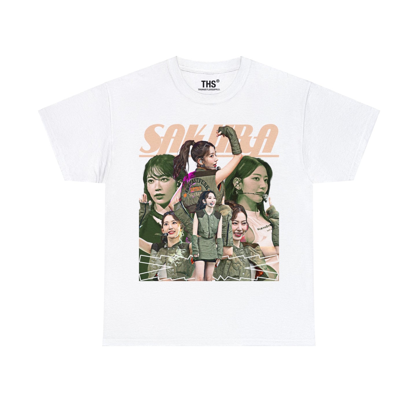 Sakura Le Sserafim Bootleg Graphic T-Shirt