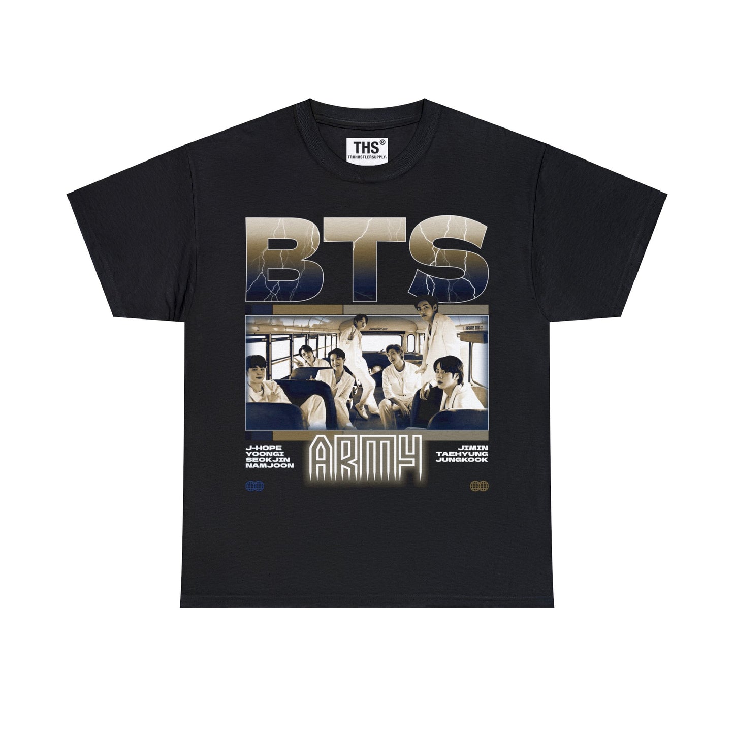 BTS Bootleg Graphic T Shirt