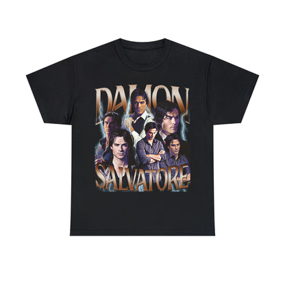 Damon Salvatore Inspired Bootleg 90s T-shirt