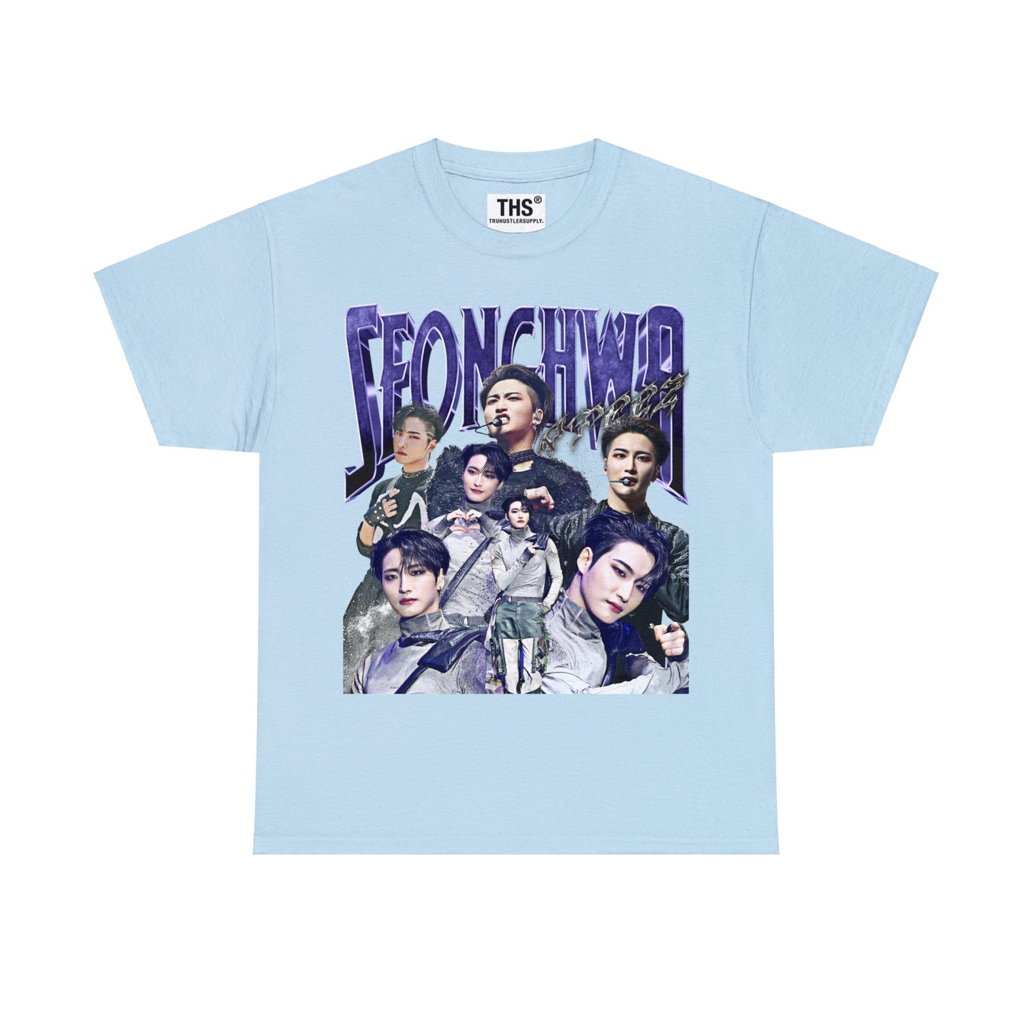 Seonghwa Ateez Bootleg Graphic T-Shirt