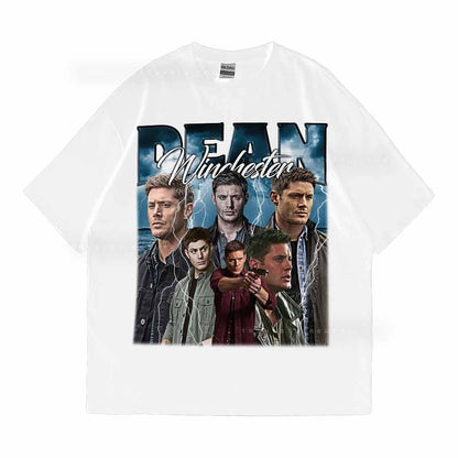 Dean Winchester Inspired Bootleg 90s T-shirt