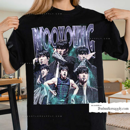 Wooyoung Ateez Bootleg Graphic T-Shirt