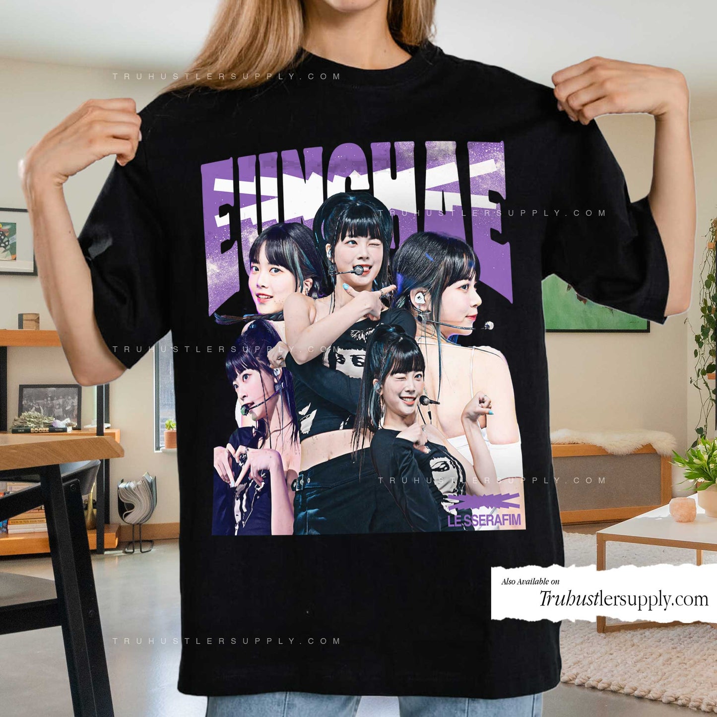 Eunchae Le Sserafim Bootleg Graphic T-Shirt