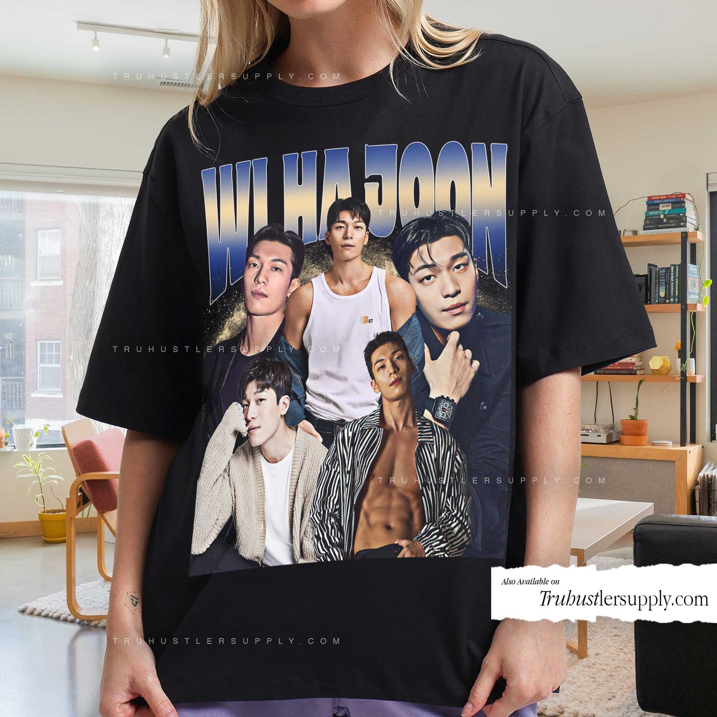 Wi Ha Joon Bootleg Graphic T-Shirt