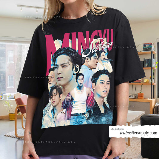 Mingyu Bootleg Graphic T-Shirt
