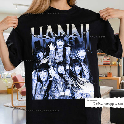 Hanni NewJeans Graphic T Shirt for Fans