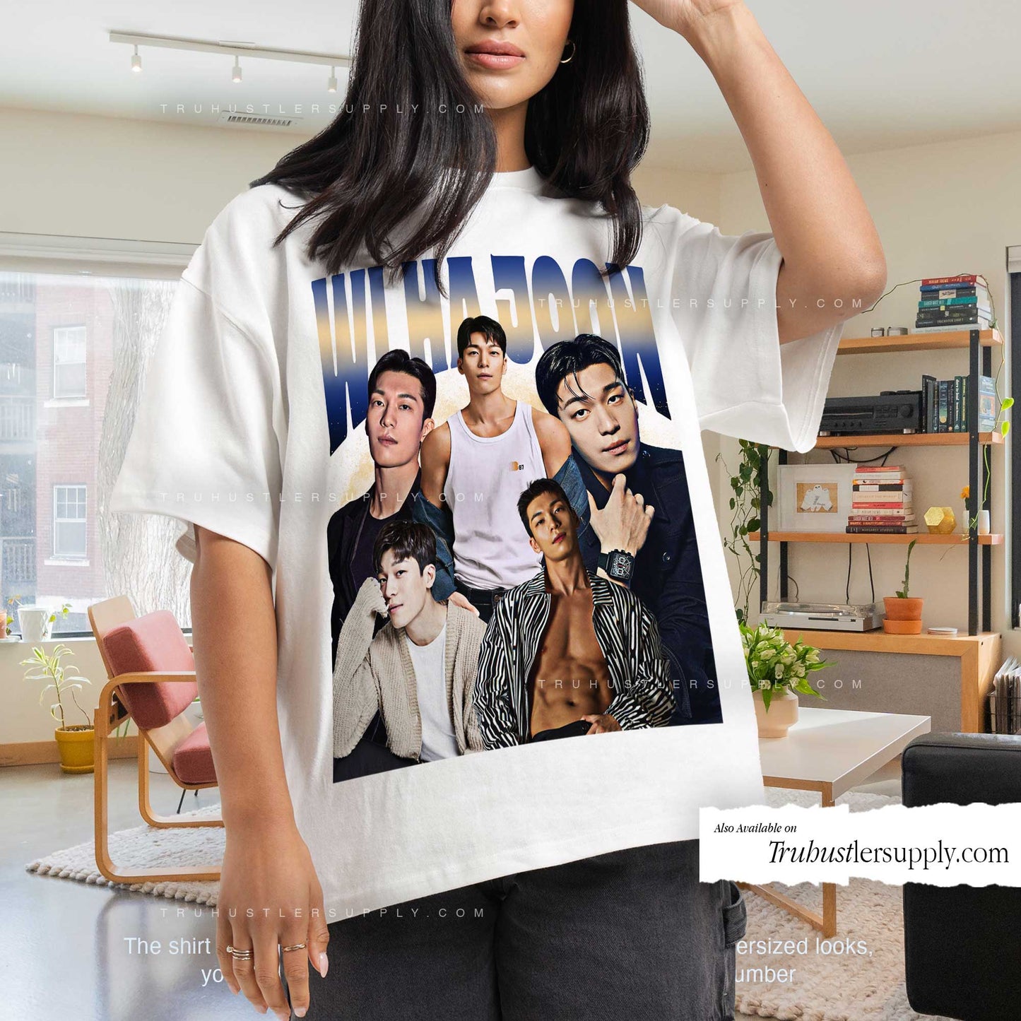 Wi Ha Joon Bootleg Graphic T-Shirt