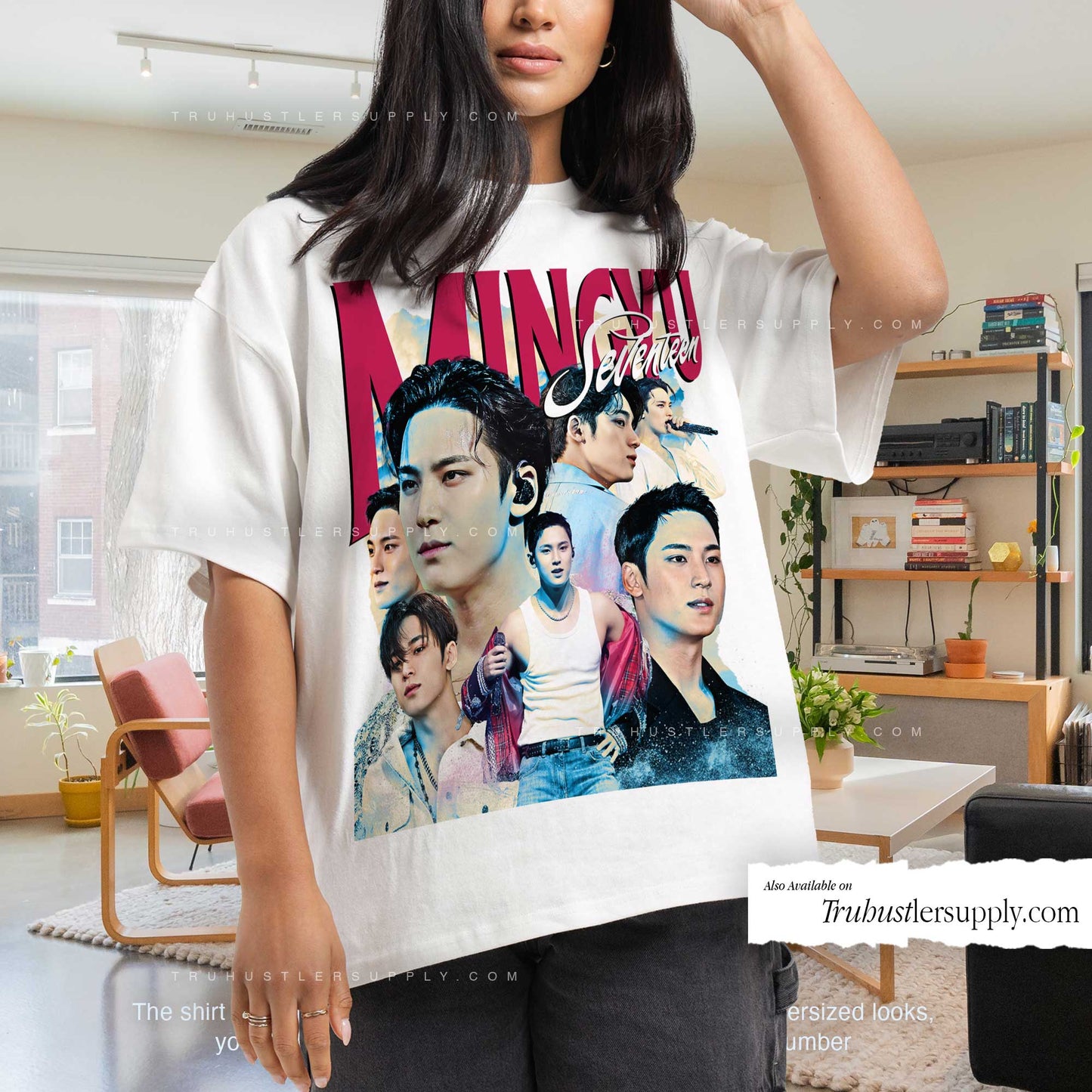 Mingyu Bootleg Graphic T-Shirt