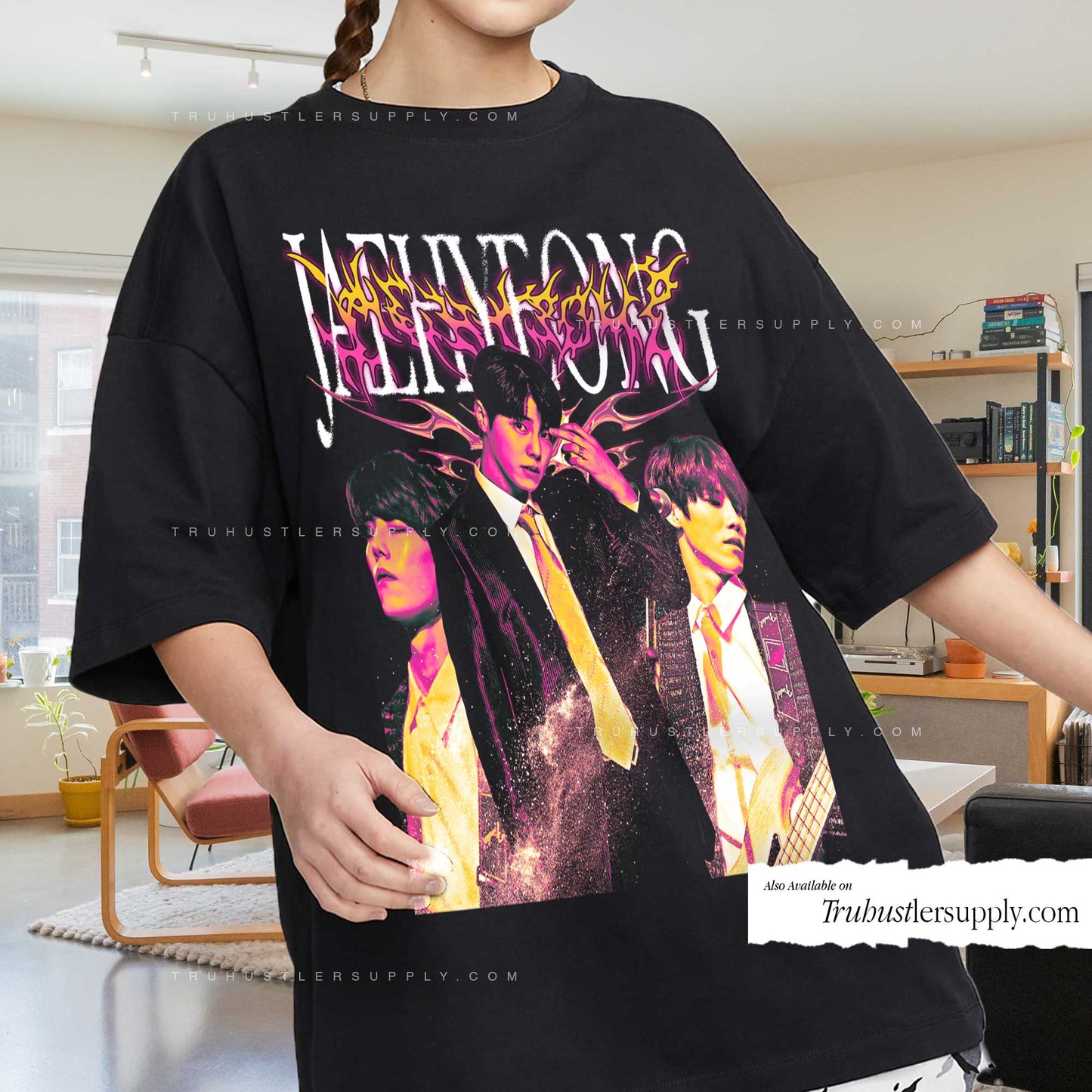 Jaehyong The Rose Y2K Graphic T Shirt