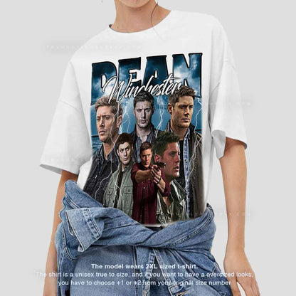 Dean Winchester Bootleg 90s TShirt