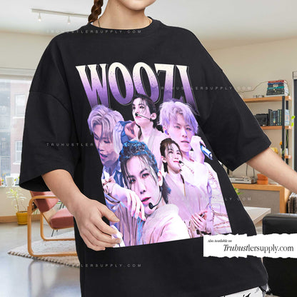 Woozi Seventeen Bootleg Graphic T Shirt