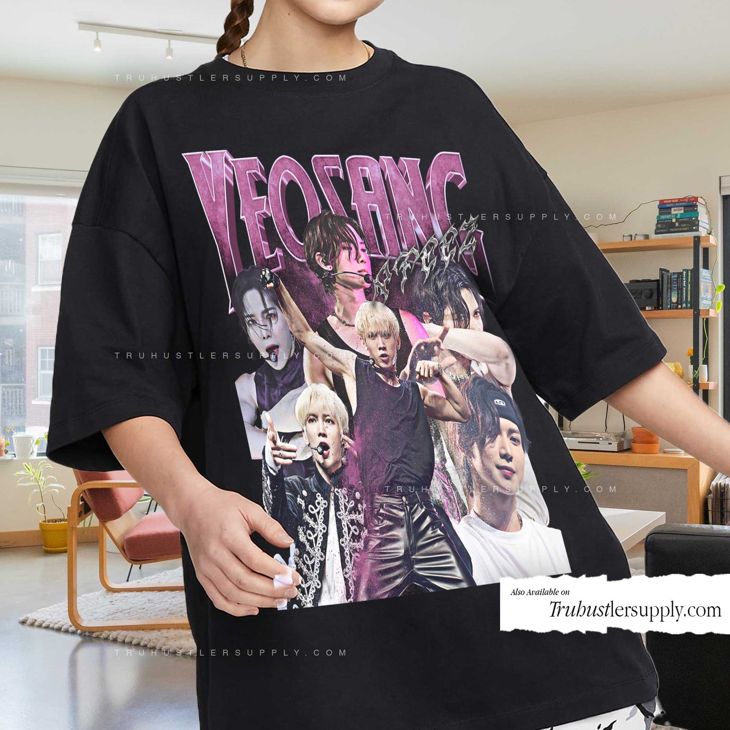 Yeosang Ateez Bootleg Graphic T-Shirt