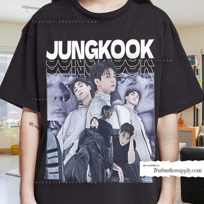 Jungkook Y2K Graphic T Shirt