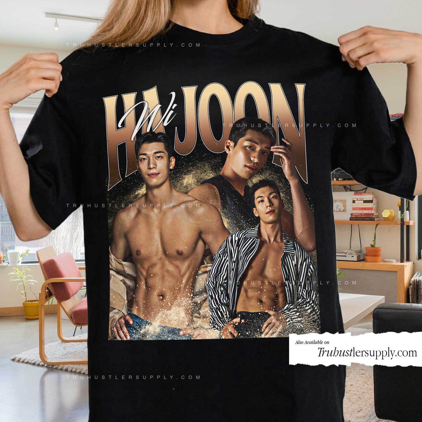 Wi Ha Joon Bootleg Graphic T-Shirt