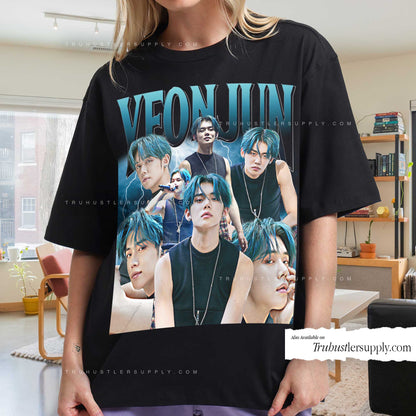 Yeonjun TXT Bootleg Graphic T Shirt