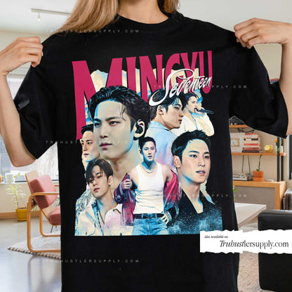 Mingyu Bootleg Graphic T-Shirt