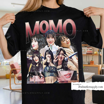 Momo Twice Bootleg Graphic T Shirt