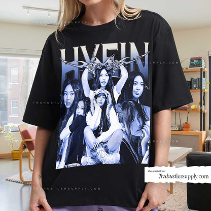 Hyein NewJeans Graphic T Shirt