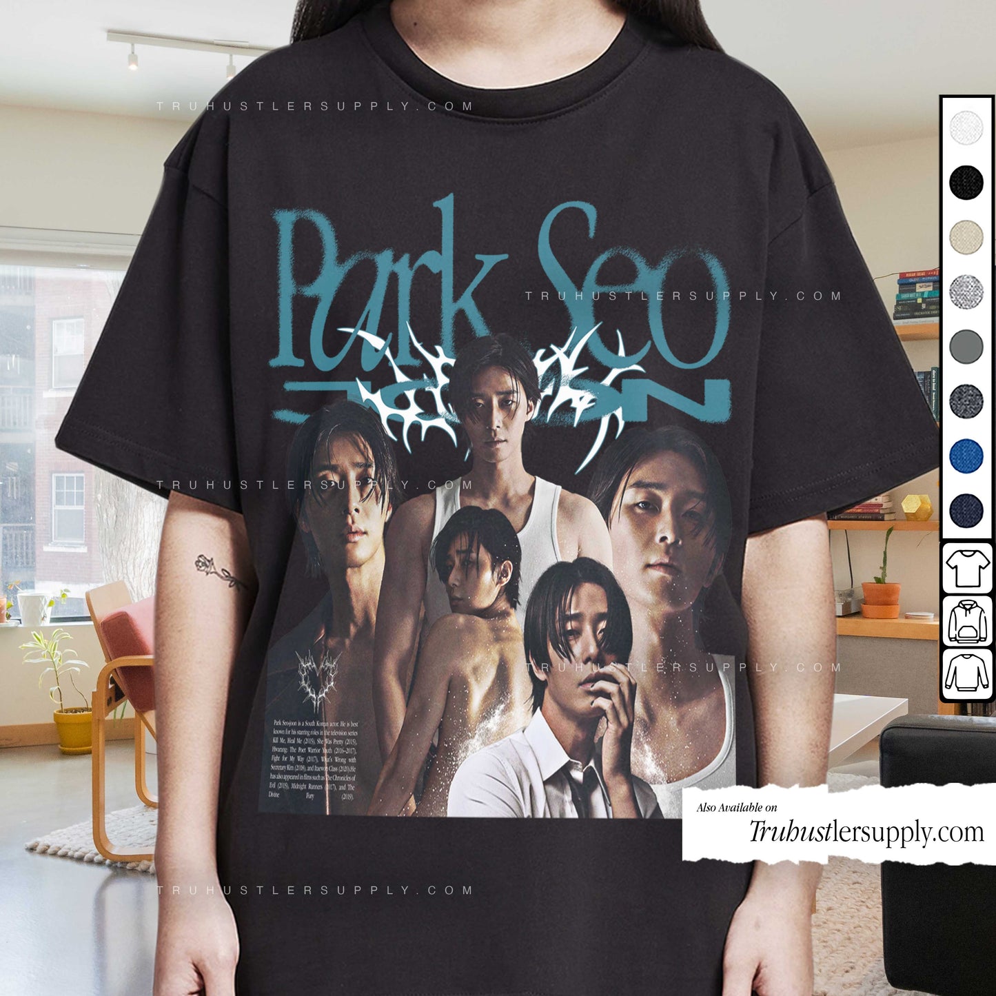 Park Seo Joon Graphic T Shirt