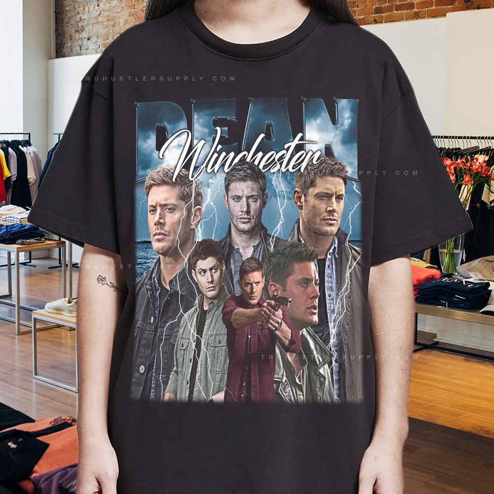 Dean Winchester Inspired Bootleg 90s T-shirt