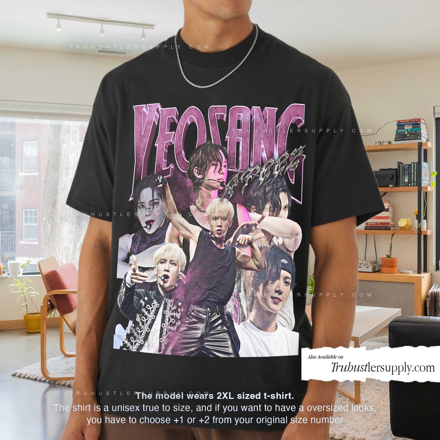 Yeosang Ateez Bootleg Graphic T-Shirt