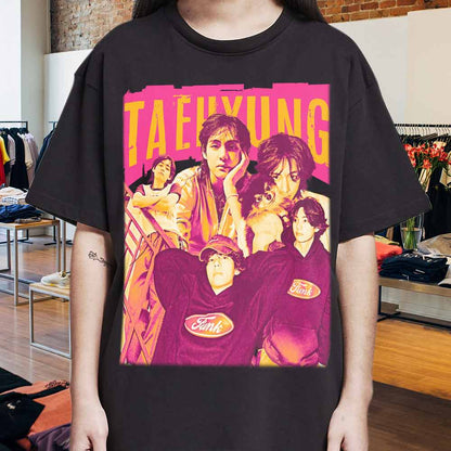 Vintage Taehyung Aesthetic Graphic Tshirt