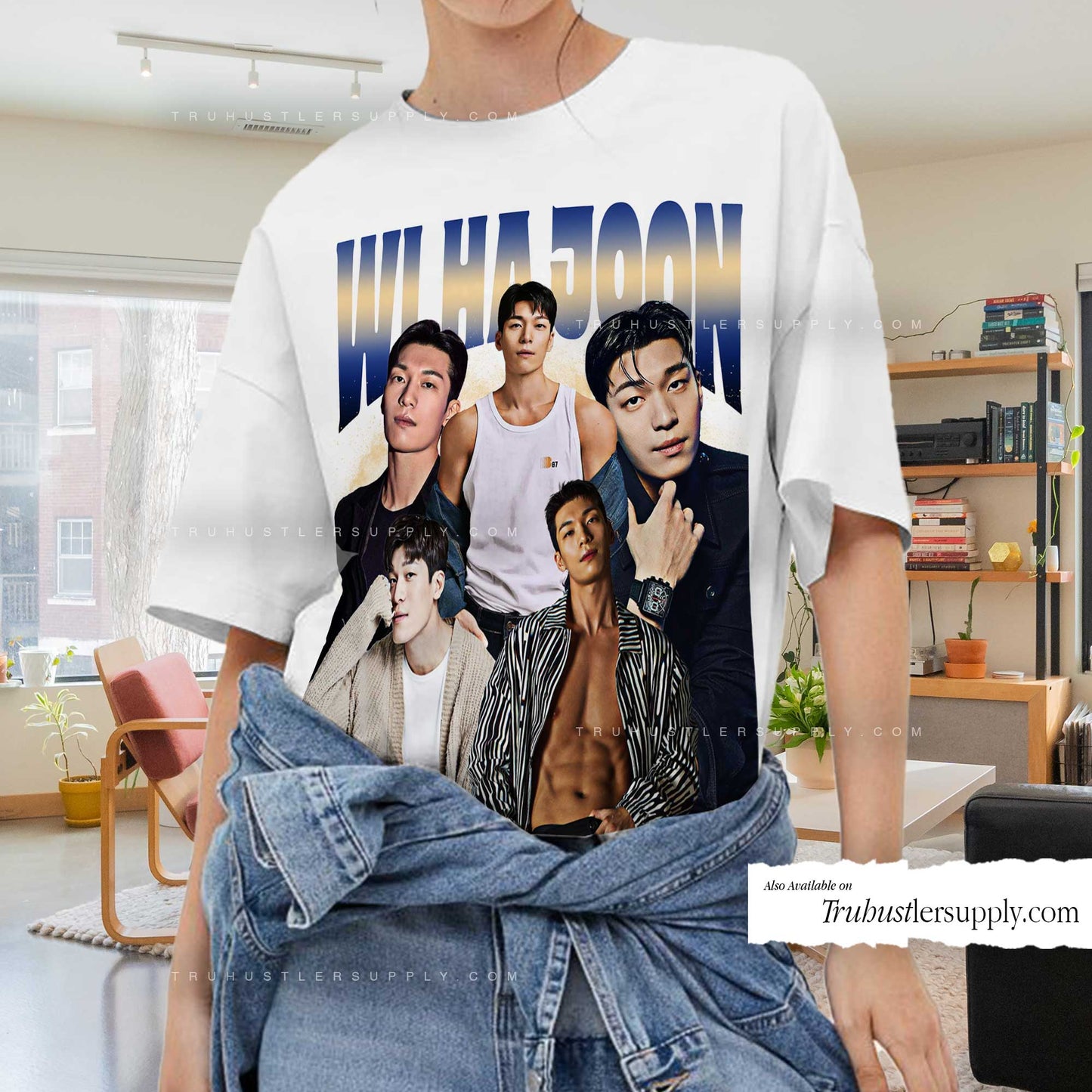 Wi Ha Joon Bootleg Graphic T-Shirt