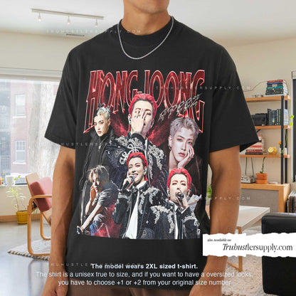 Hongjoong Ateez Bootleg Graphic T-Shirt