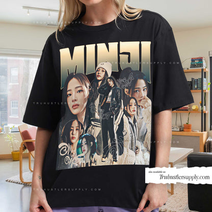 Minji NewJeans Graphic T Shirt