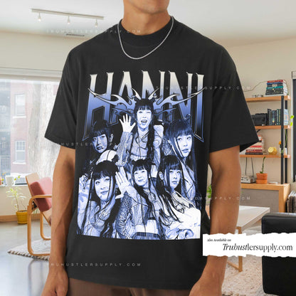 Hanni NewJeans Graphic T Shirt for Fans