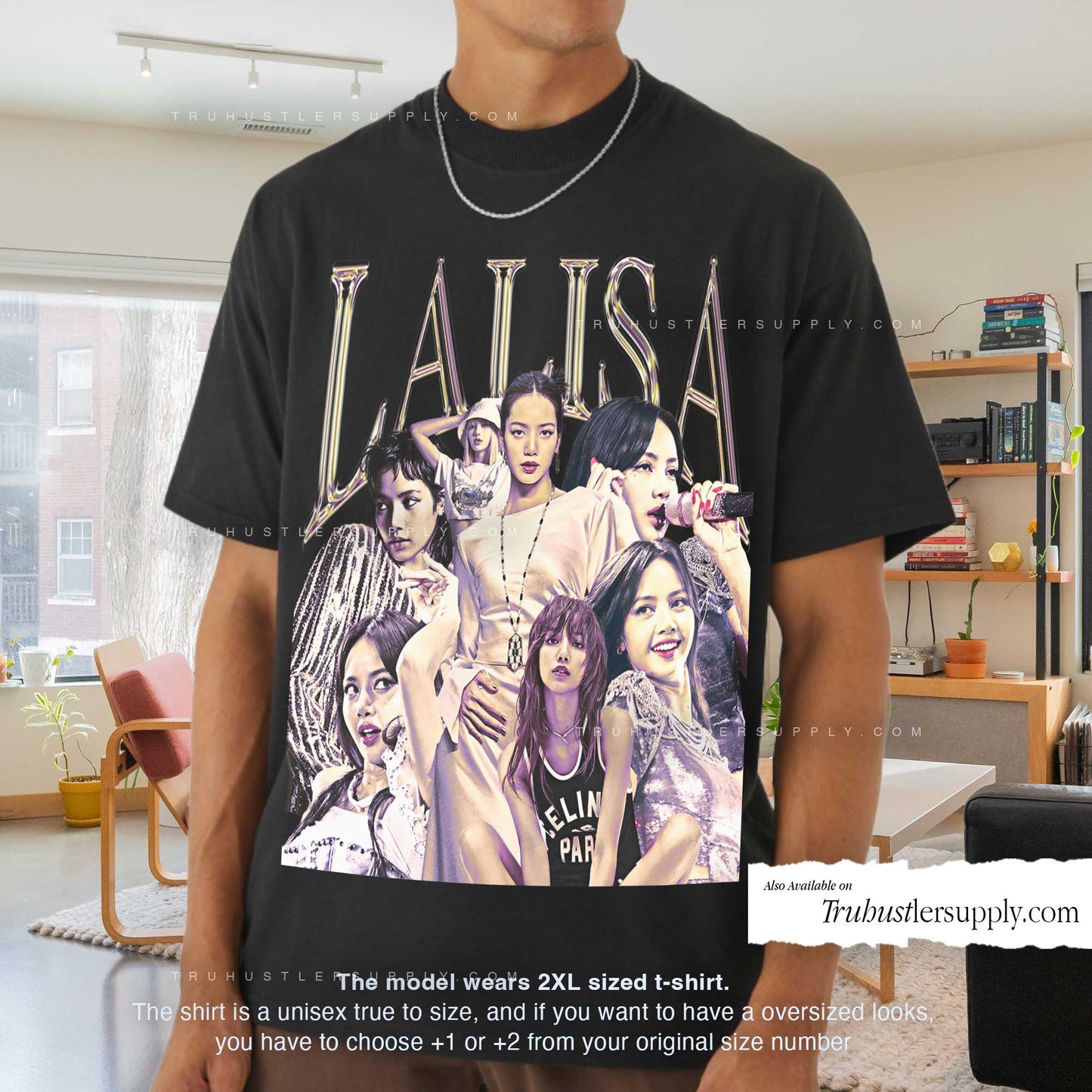 Lalisa Bootleg Graphic T Shirt