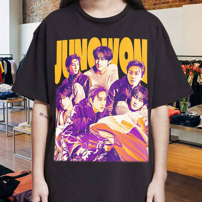 Vintage Enhypen Jungwoon Aesthetic Graphic Tshirt