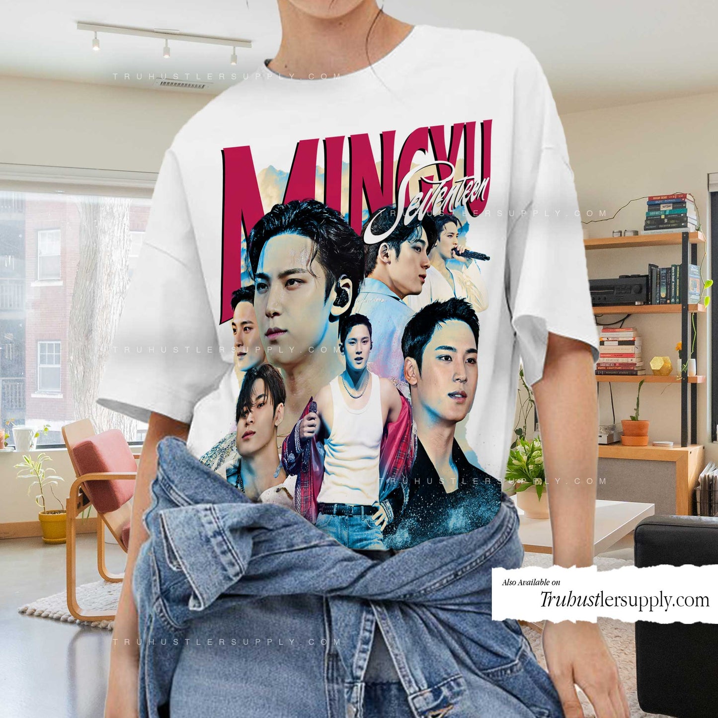 Mingyu Bootleg Graphic T-Shirt