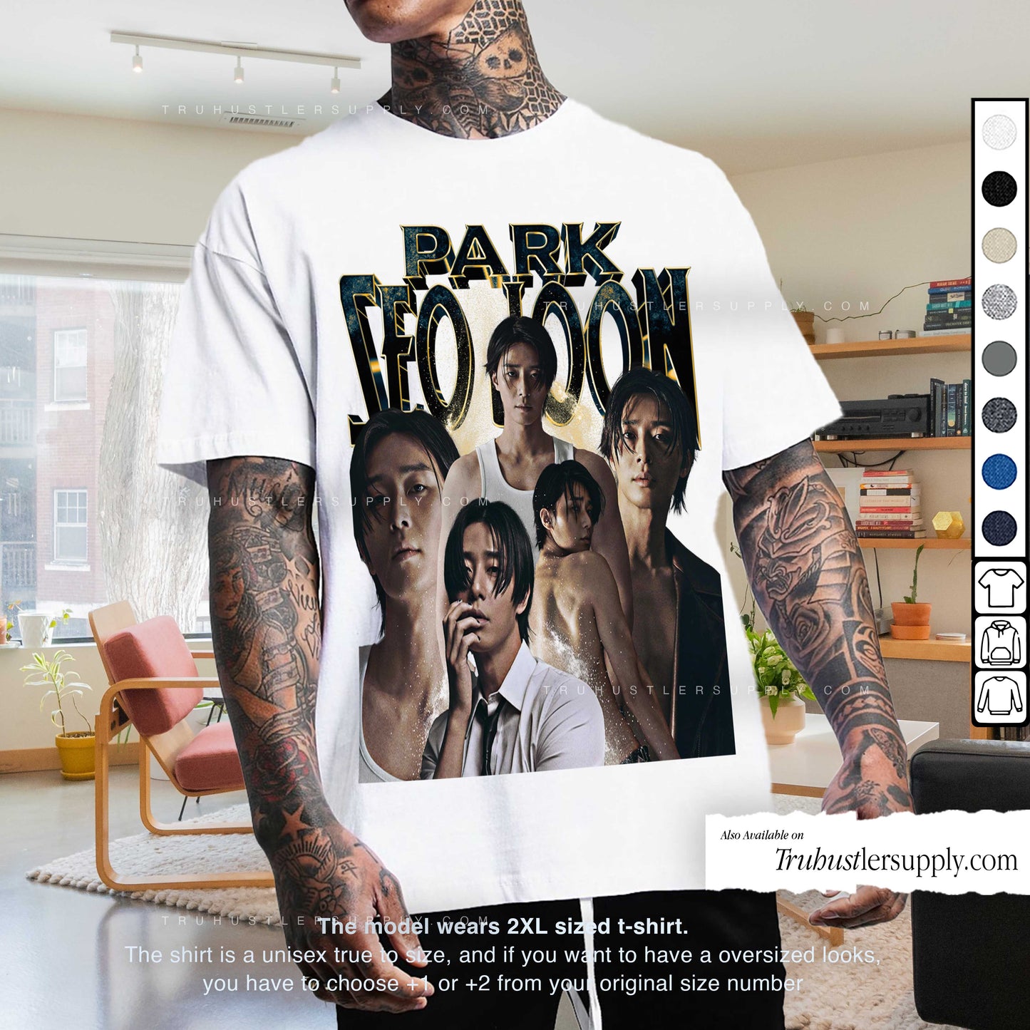 Park Seo Joon Graphic T Shirt