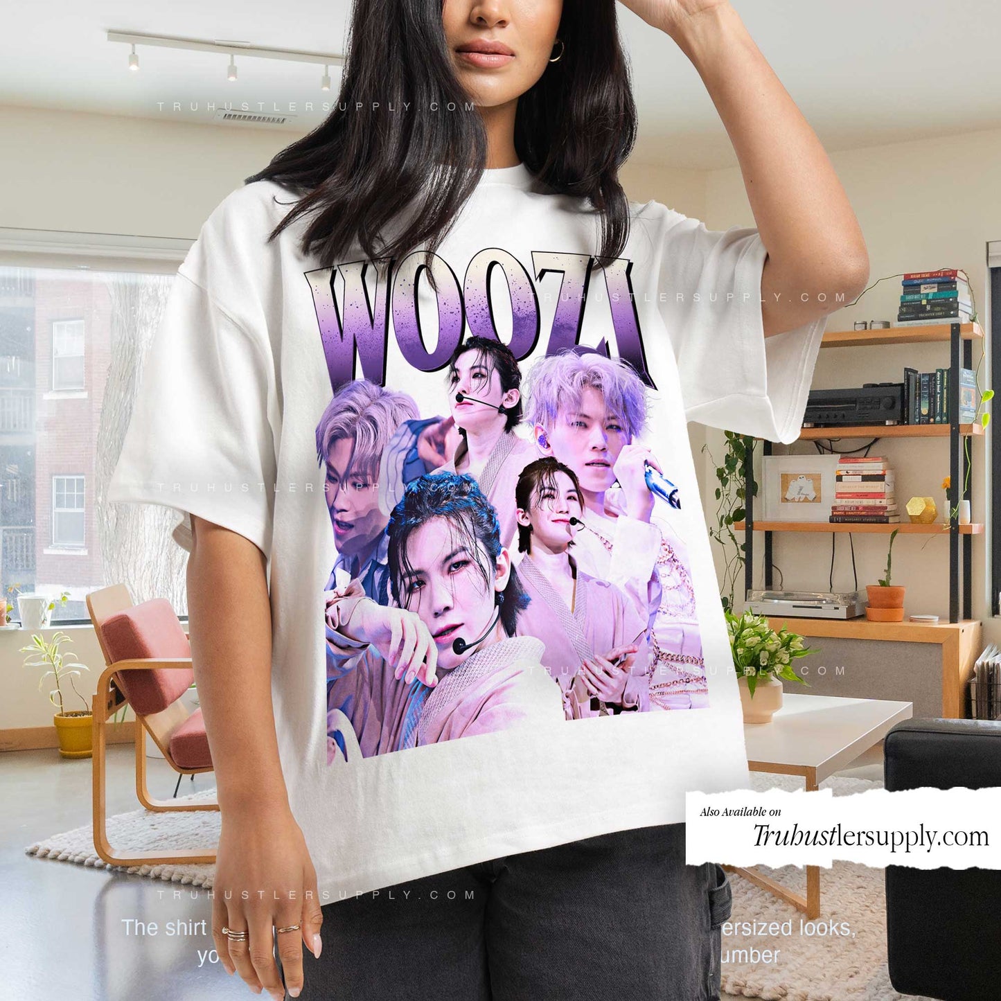 Woozi Seventeen Bootleg Graphic T Shirt