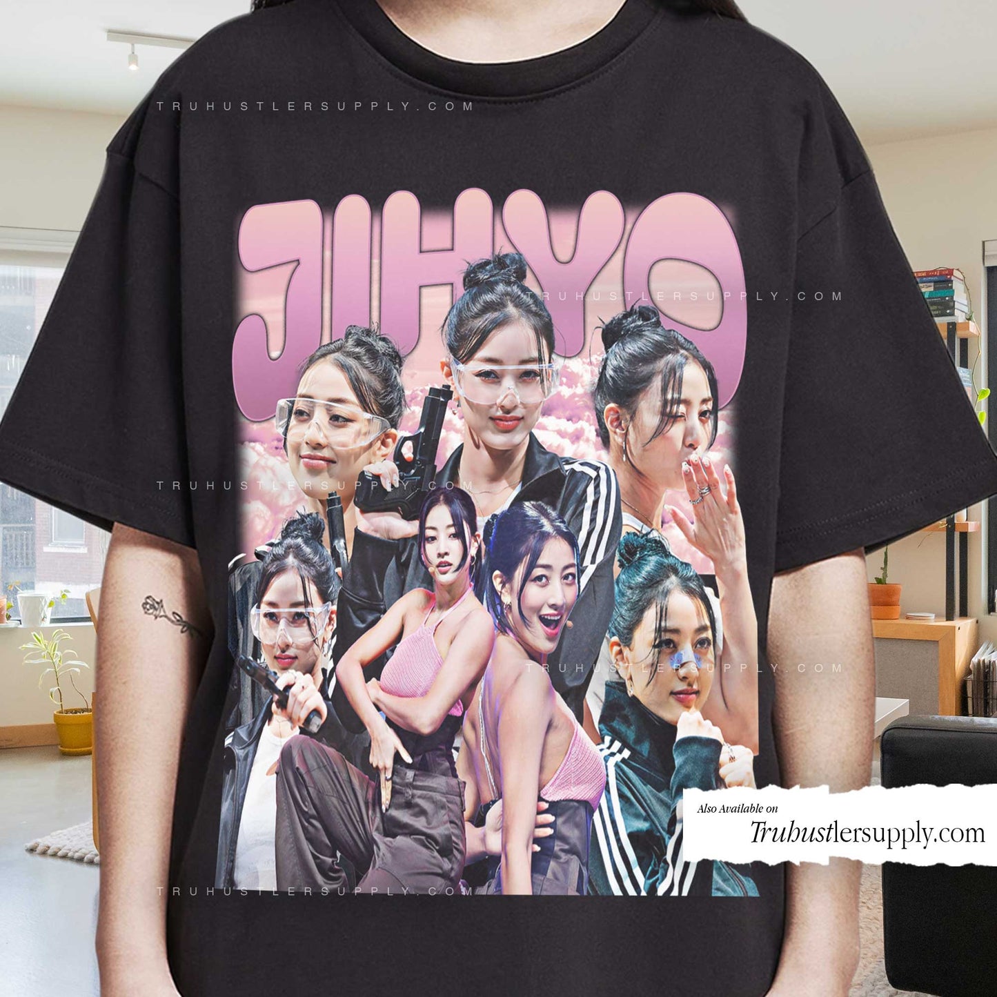 Jihyo Twice Bootleg Graphic T Shirt