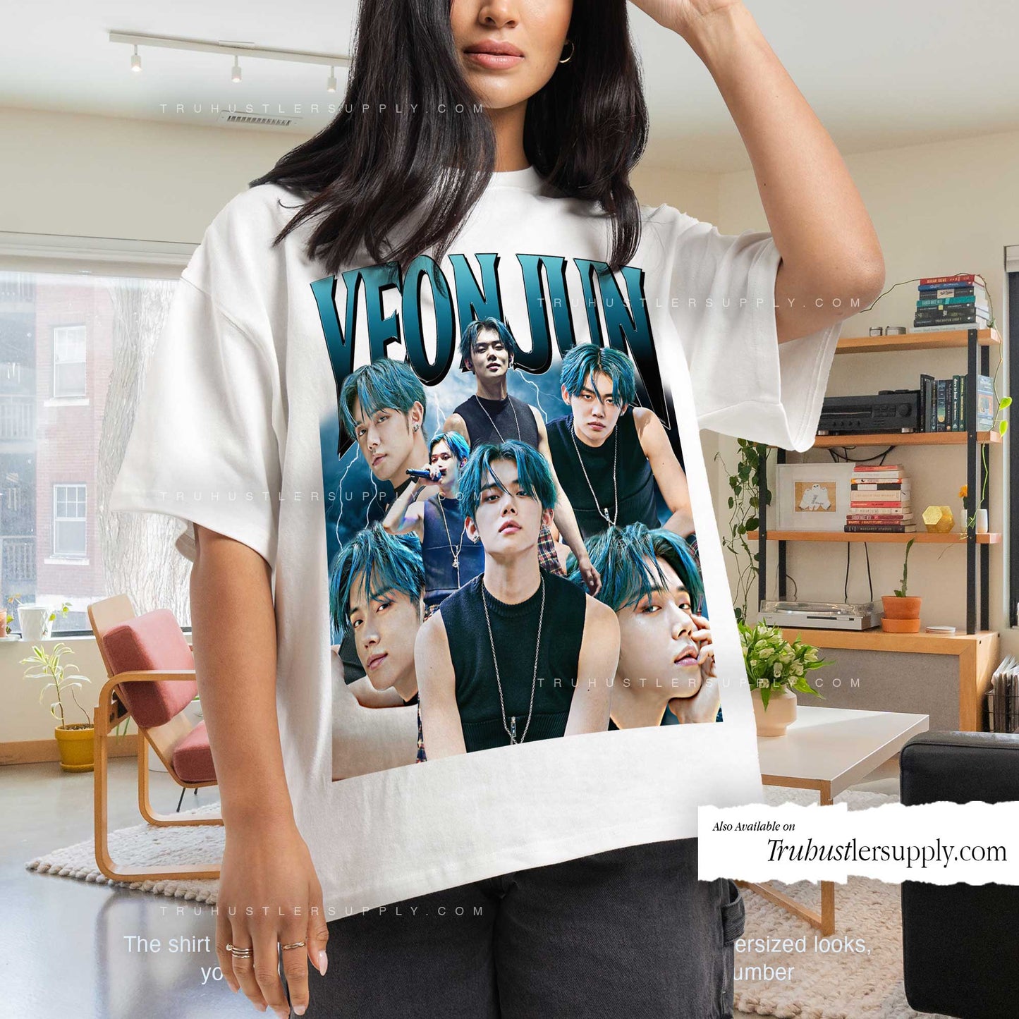 Yeonjun TXT Bootleg Graphic T Shirt