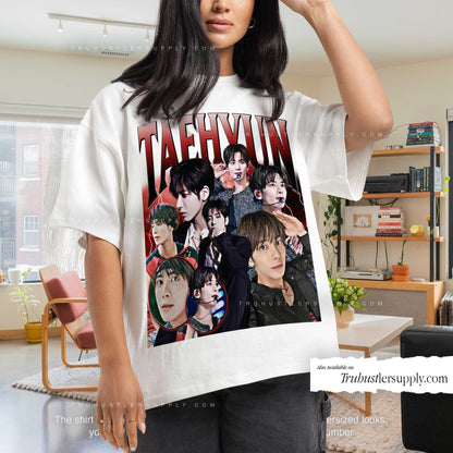 Taehyun TXT Bootleg Graphic T Shirt