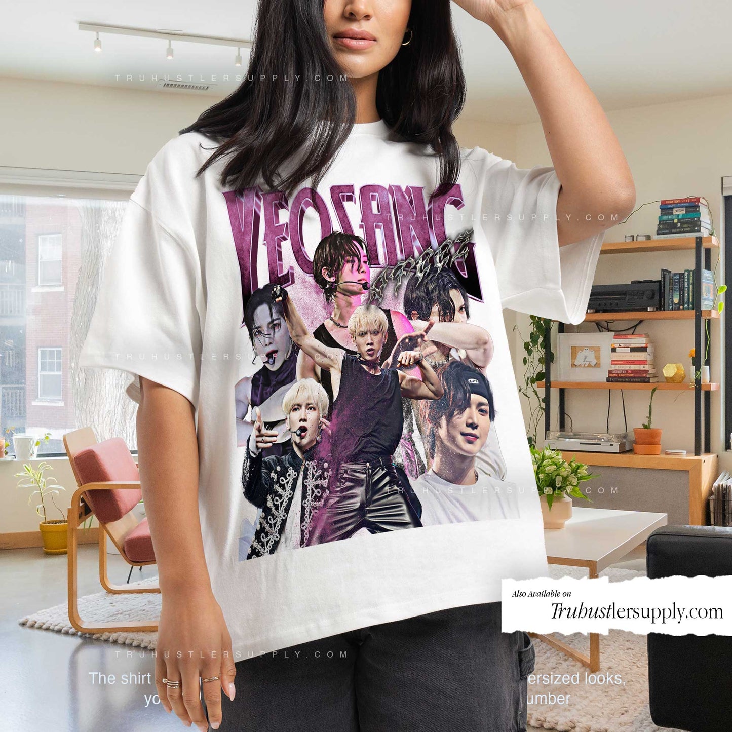 Yeosang Ateez Bootleg Graphic T-Shirt