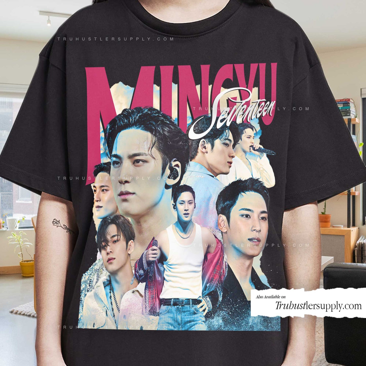 Mingyu Bootleg Graphic T-Shirt