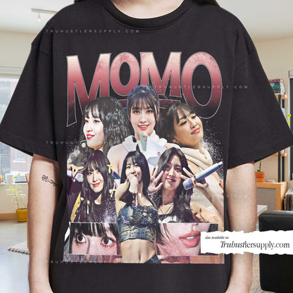 Momo Twice Bootleg Graphic T Shirt