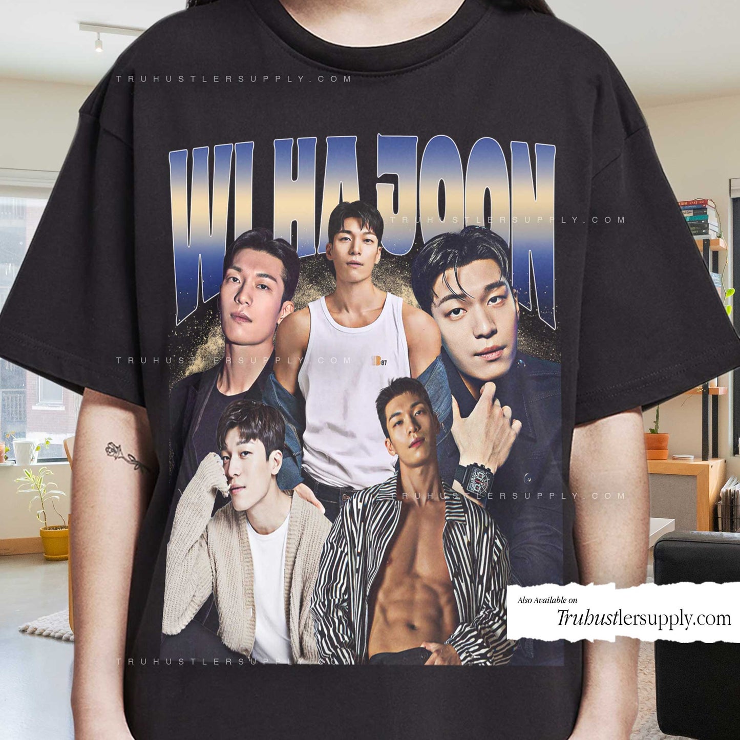 Wi Ha Joon Bootleg Graphic T-Shirt