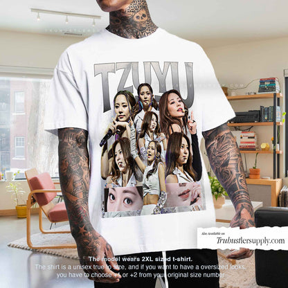 Tzuyu Twice Bootleg Graphic T Shirt