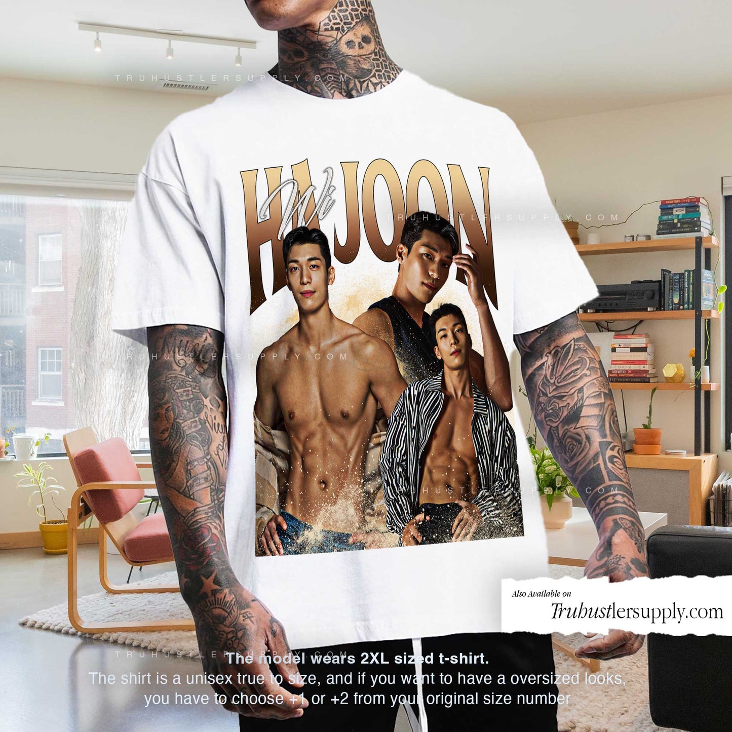 Wi Ha Joon Bootleg Graphic T-Shirt