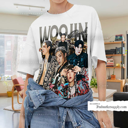 Woojin AB6IX Bootleg Graphic T Shirt